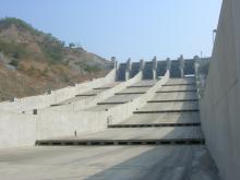 San Roque Dam Spillway